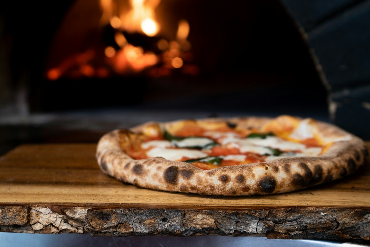 Grande Gusto örnek menüsünde pizza